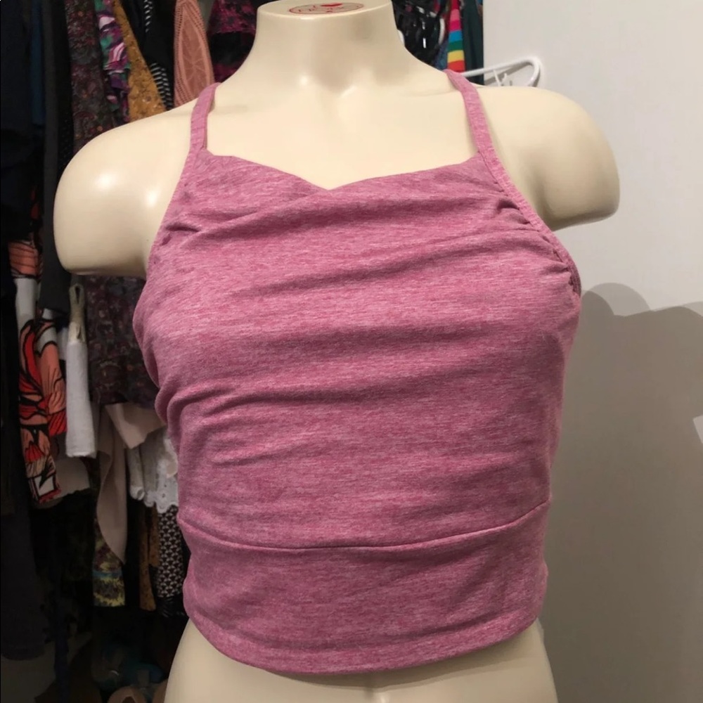 Mandala yoga crop top